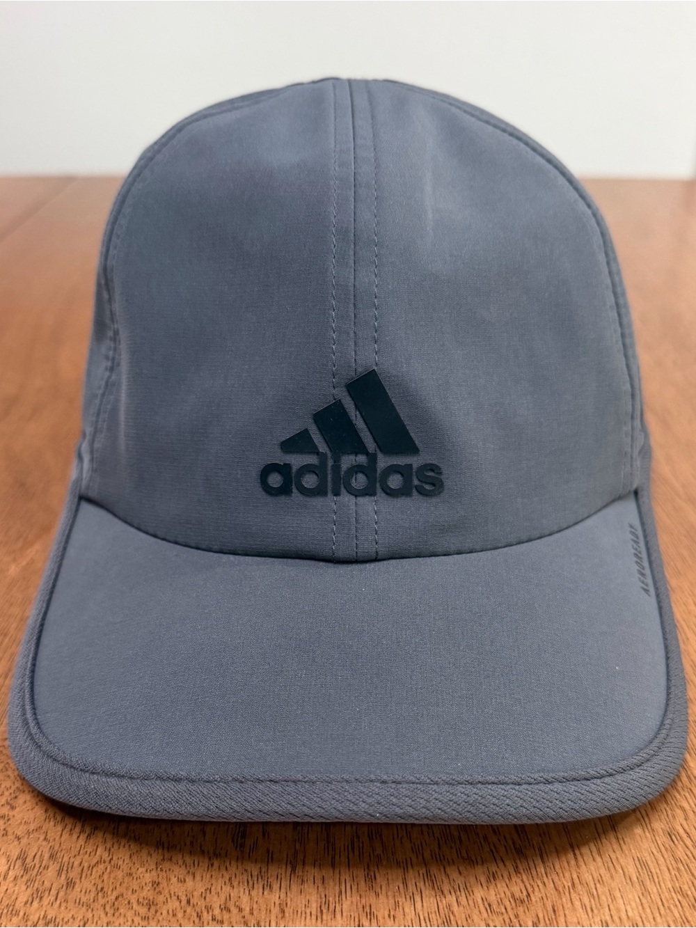 adidas - Adult Aeroready Running Adjustable Strapback Cap | Dark Gray | One Size